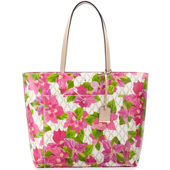 kate spade Handbags - Kate Spade Bayard Place Riley Floral Tote Bag